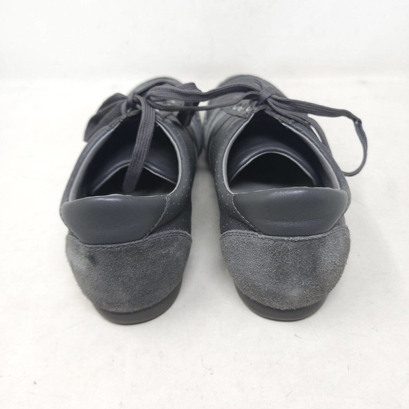 Dolce Gabbana Mens Sneakers CS0904 Gray Suede Leather Casual Trainers Shoes 10 - Picture 3 of 11